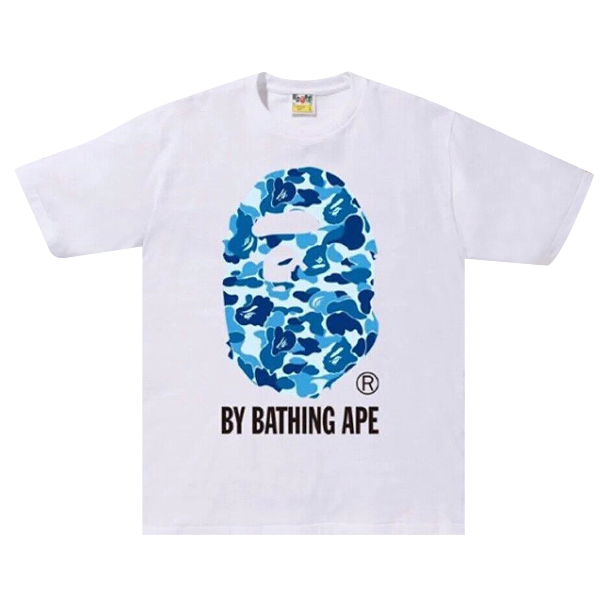 BAPE ABC Camo By Bathing Ape T-Shirt, White/Blue