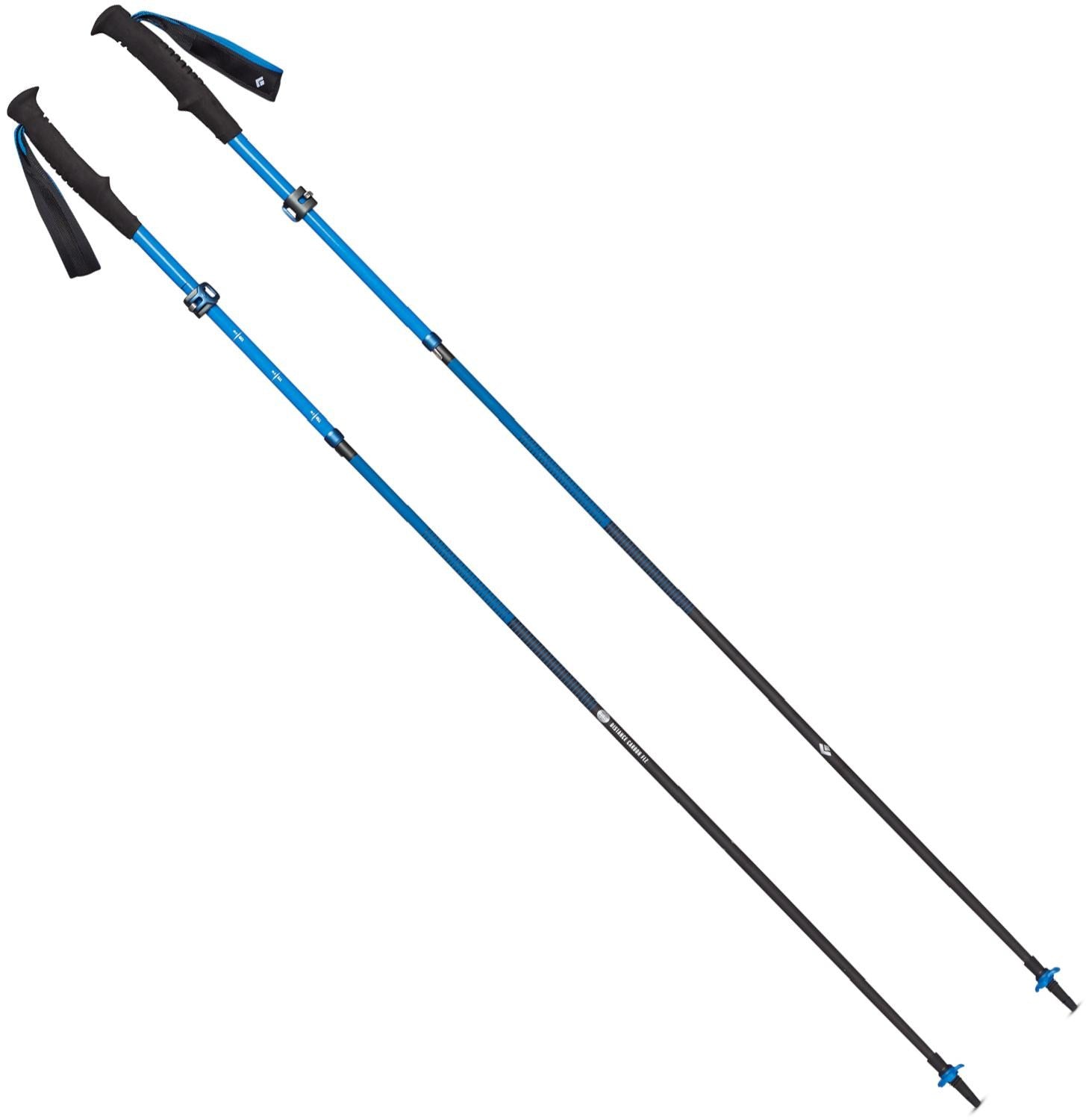 Distance Carbon FLZ trekking poles - pair Black Diamond, blue