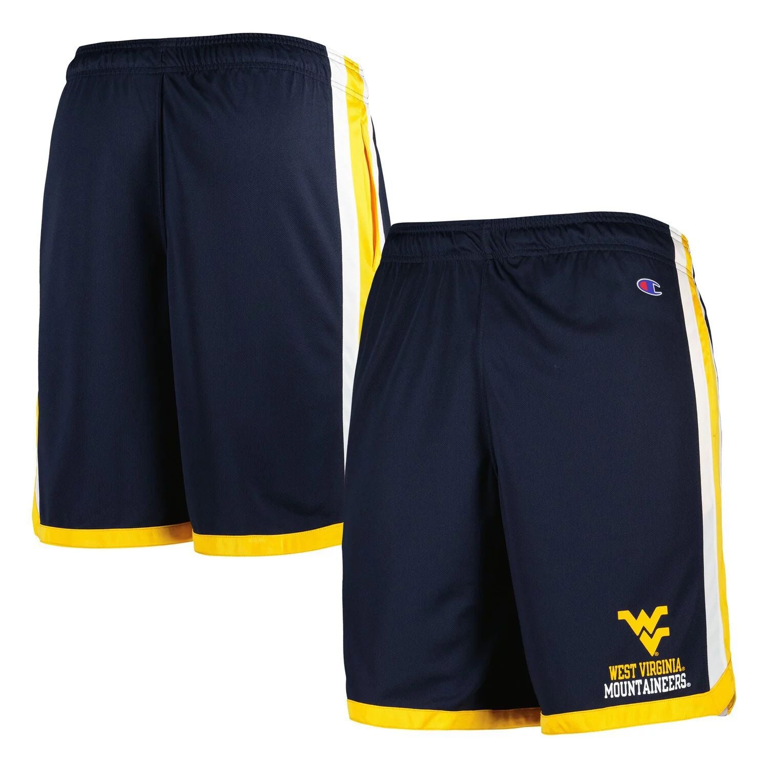 Champion West Virginia Mountaineers Men's Navy Basketball Shorts