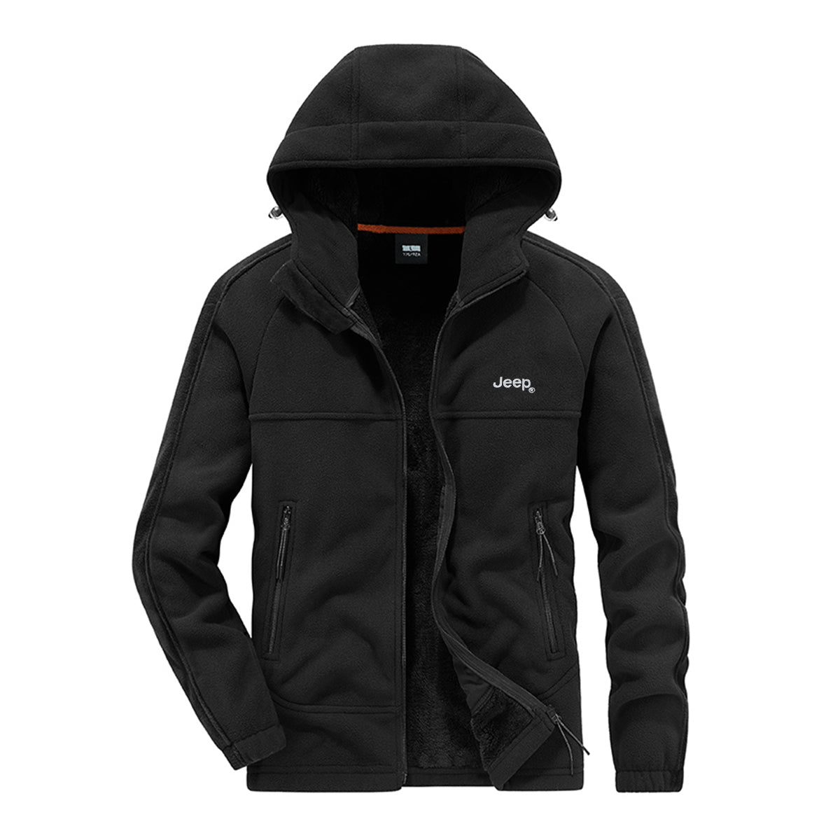 Jeep Men's Fleece Jacket, Navy Blue