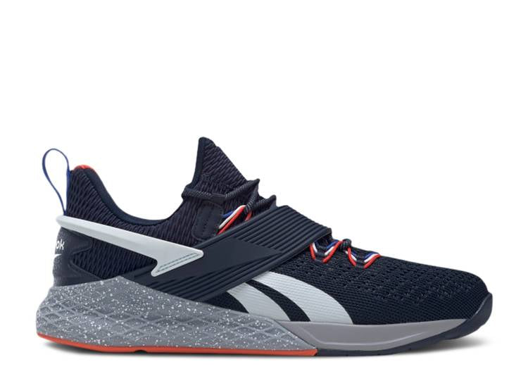 حذاء رياضي Reebok RICH FRONING X NANO X 'VECTOR NAVY WHITE'، أزرق داكن