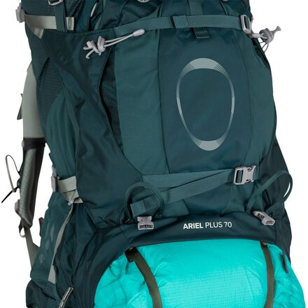 Ariel Plus Backpack 70L - Women's Osprey Packs, Night Jungle Blue