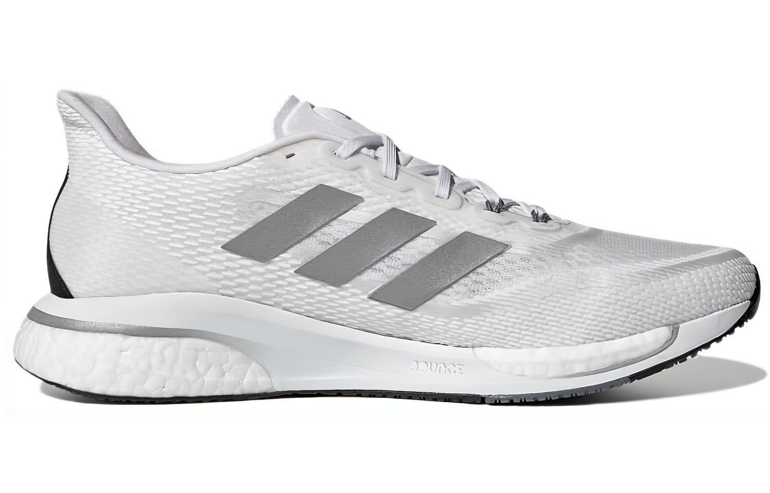 adidas Supernova+ 'White Silver Metallic' Sneakers