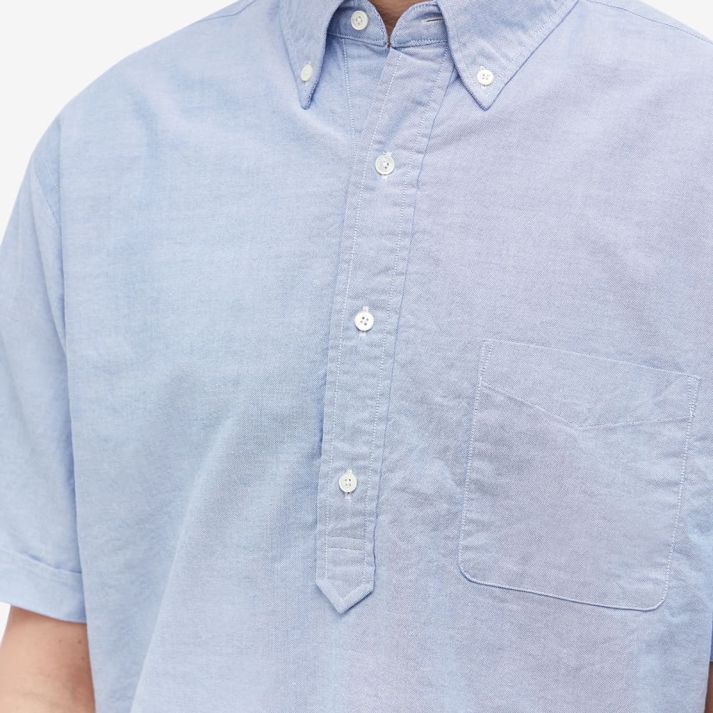 Beams Plus BD Popover Short Sleeve Oxford Shirt