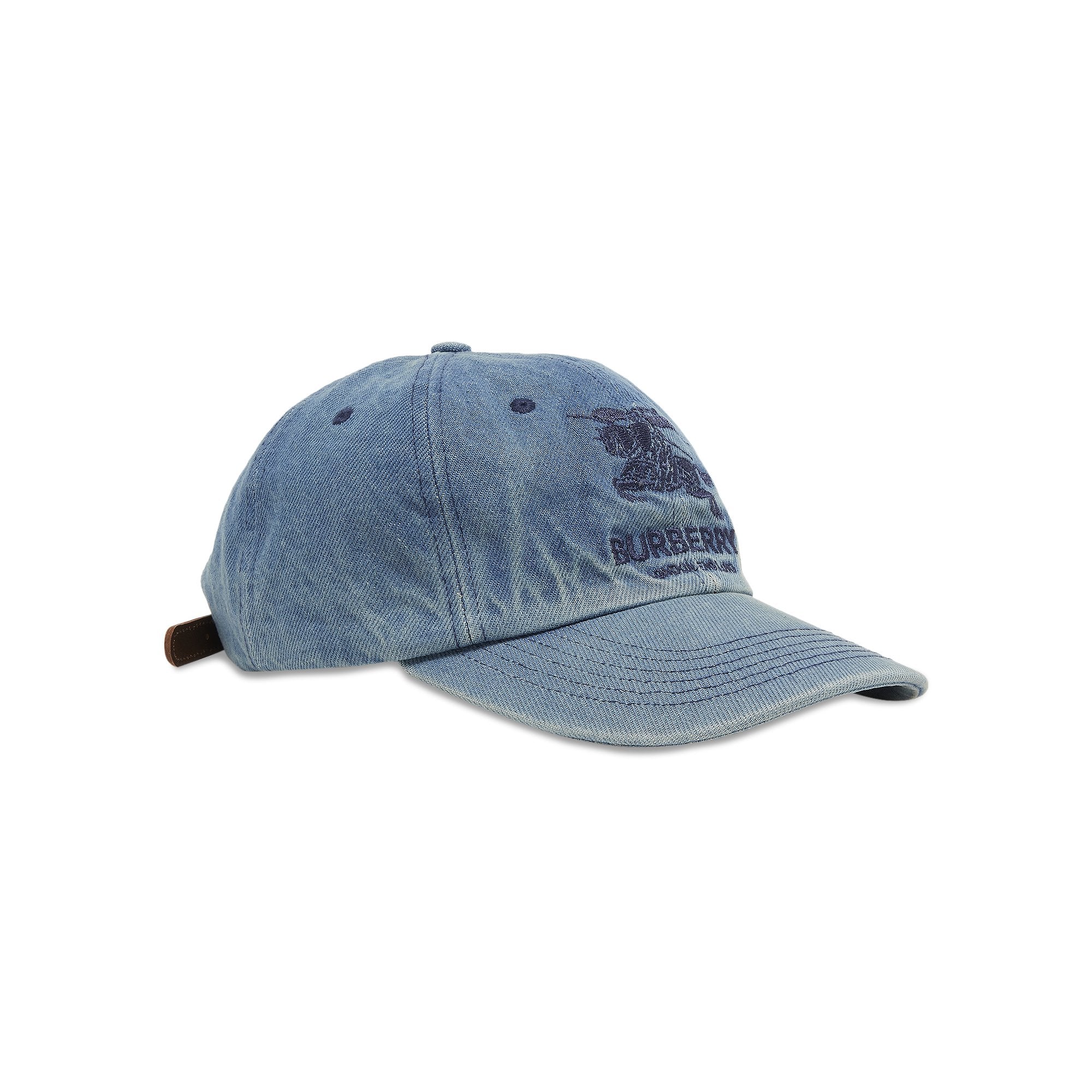 Supreme x Burberry 6 Panel Denim Shirt Blue