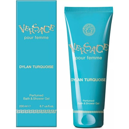 Bath and shower gel Dylan Turquoise, 200 ml for women, Versace