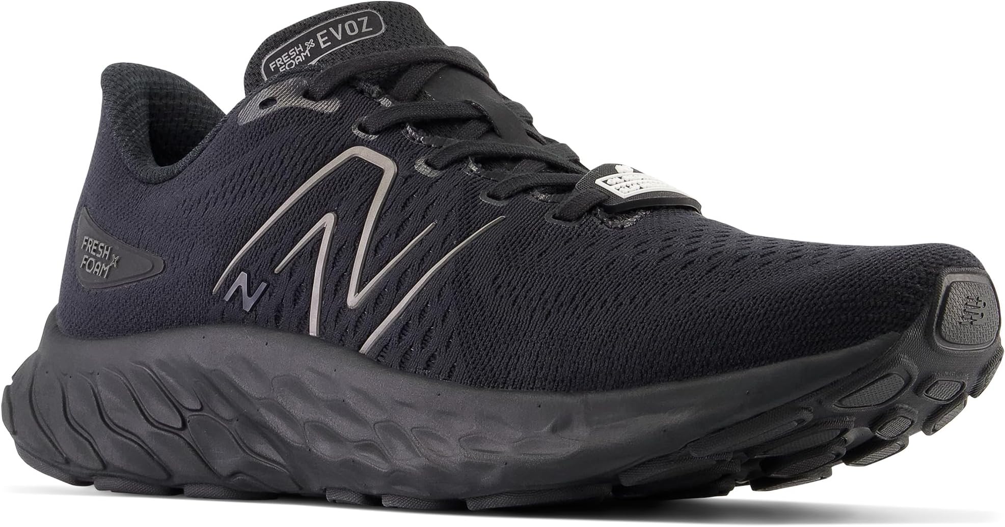 Fresh Foam X EVOZ v3 New Balance Sneakers, Black/Black Metallic