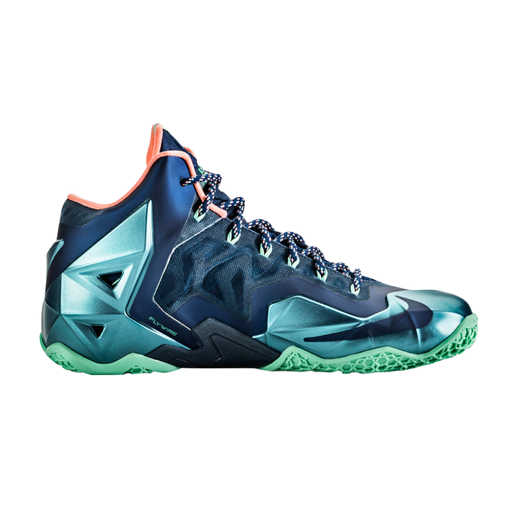 Nike LeBron 11 'Miami vs Akron' sneakers, blue