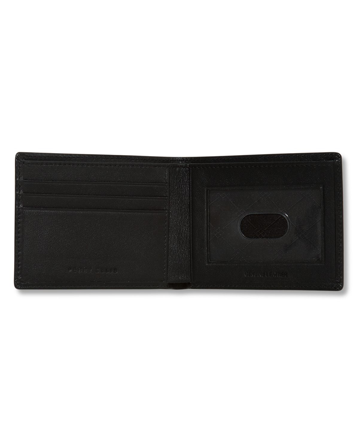 محفظة جلدية للرجال من Perry Ellis Portfolio Super Slimfold