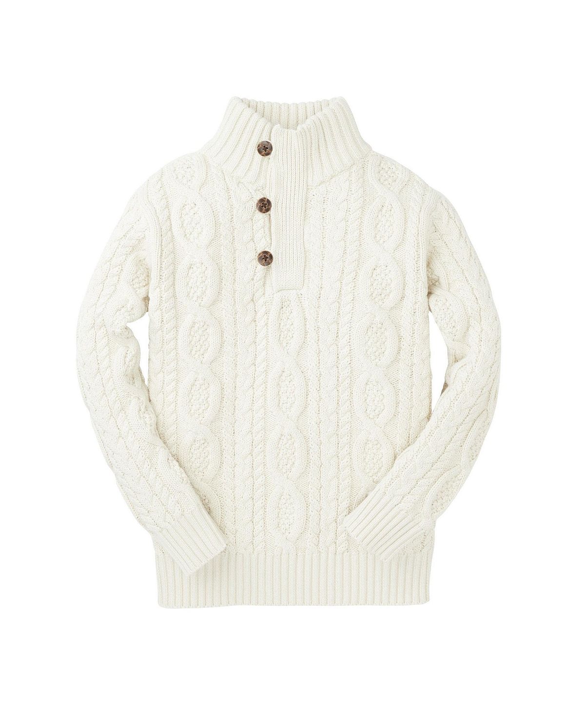 Boys' Button Neck Sweater, Children's Hope & Henry