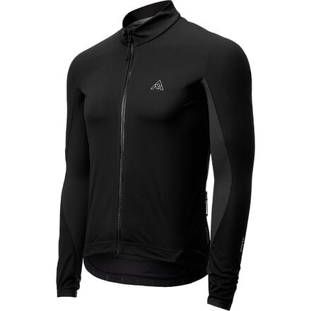 7mesh Industries Men's Synergy Long Sleeve Cycling Jersey, Black