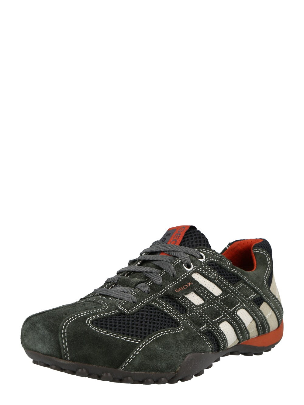 Geox UOMO SNAKE sneakers, anthracite/light gray/dark gray