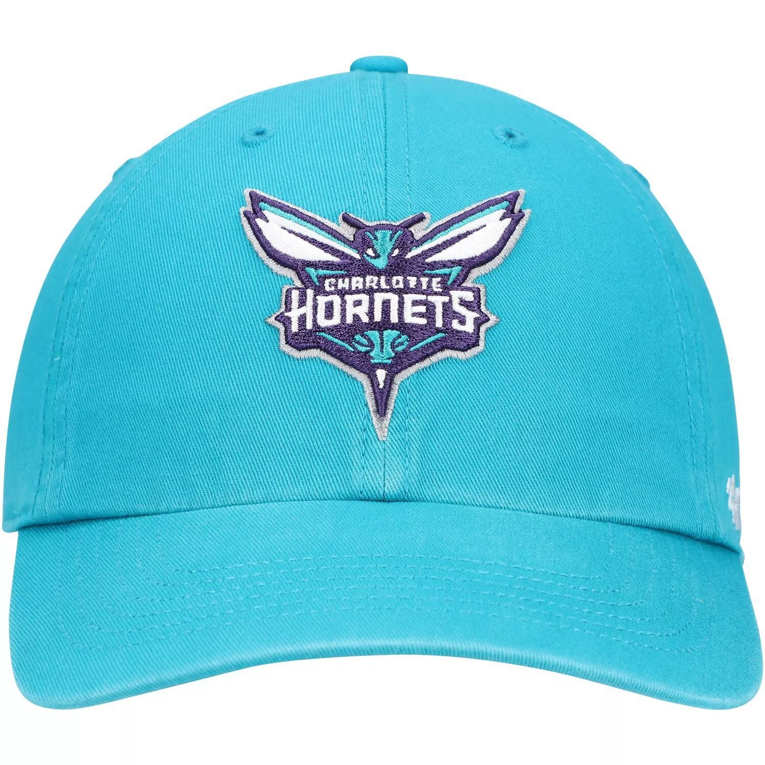 قبعة رجالية ملائمة باللون الأزرق الداكن من فريق Charlotte Hornets Team Franchise '47