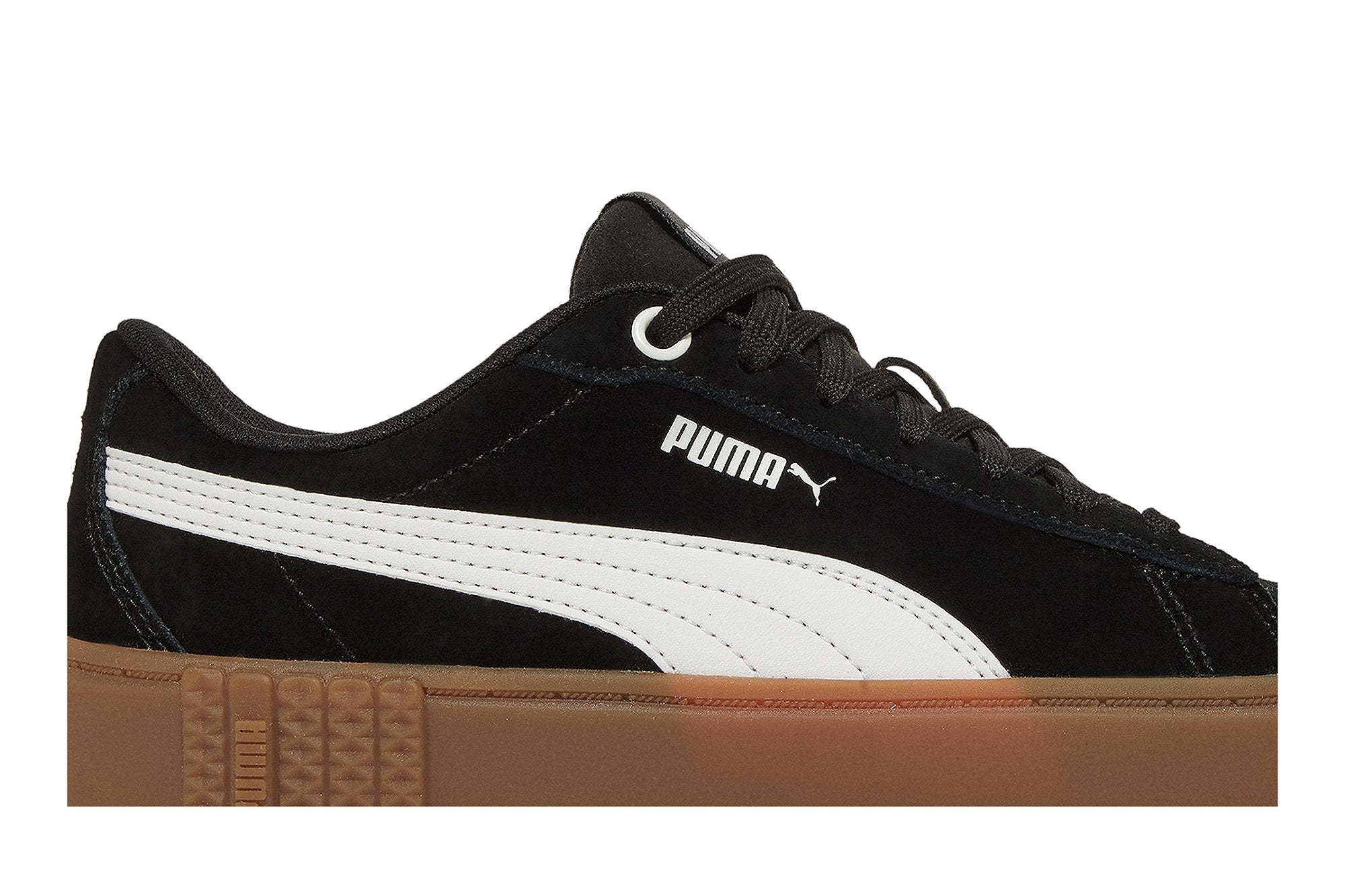 Sneakers Wmns Smash Platform v2 Suede Puma, black