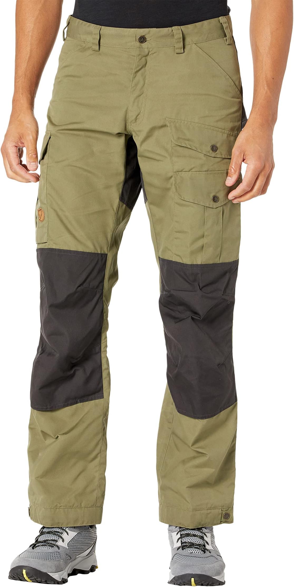 Vidda Pro Fjällräven Pants, Green/Dark Gray