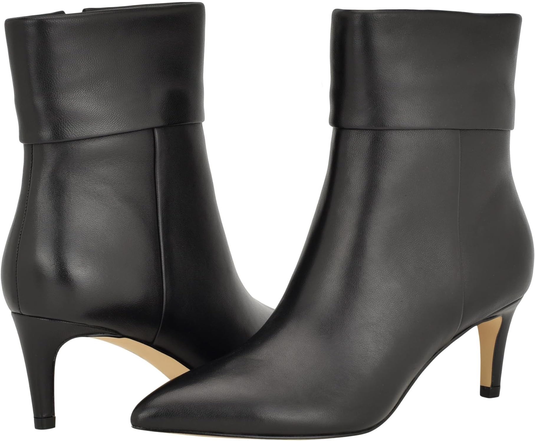 Genteel Calvin Klein ankle boots, black leather