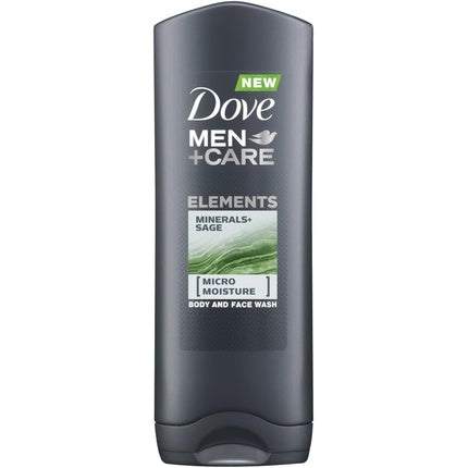 Dove Men+ Care Minerals and sage shower, 250 ml, Dove Men + Care