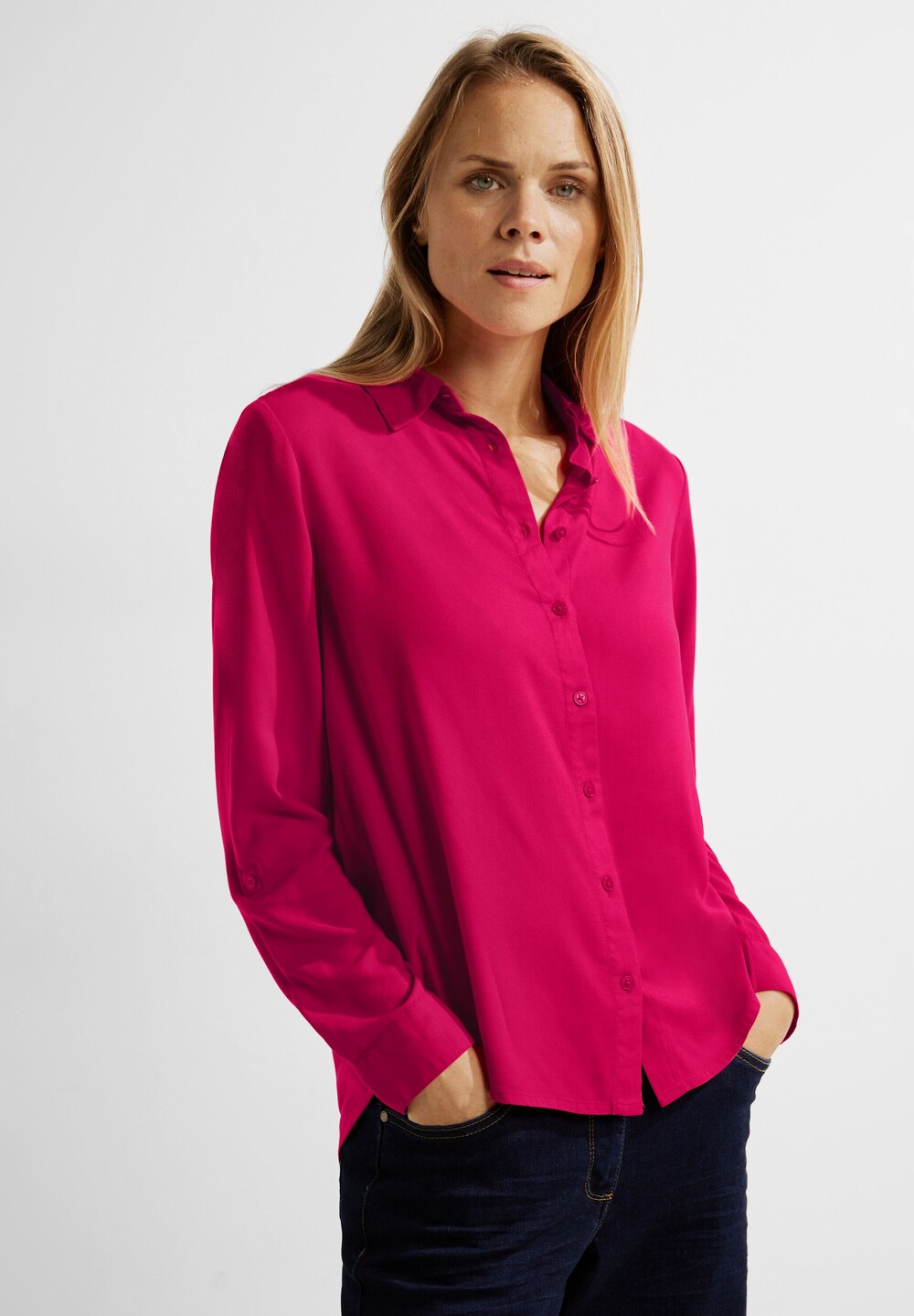 Blouse CECIL, raspberry