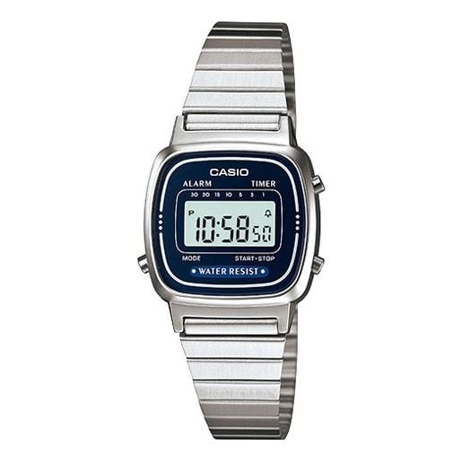 Casio Youth Digital Watch 'Silver Blue', blue