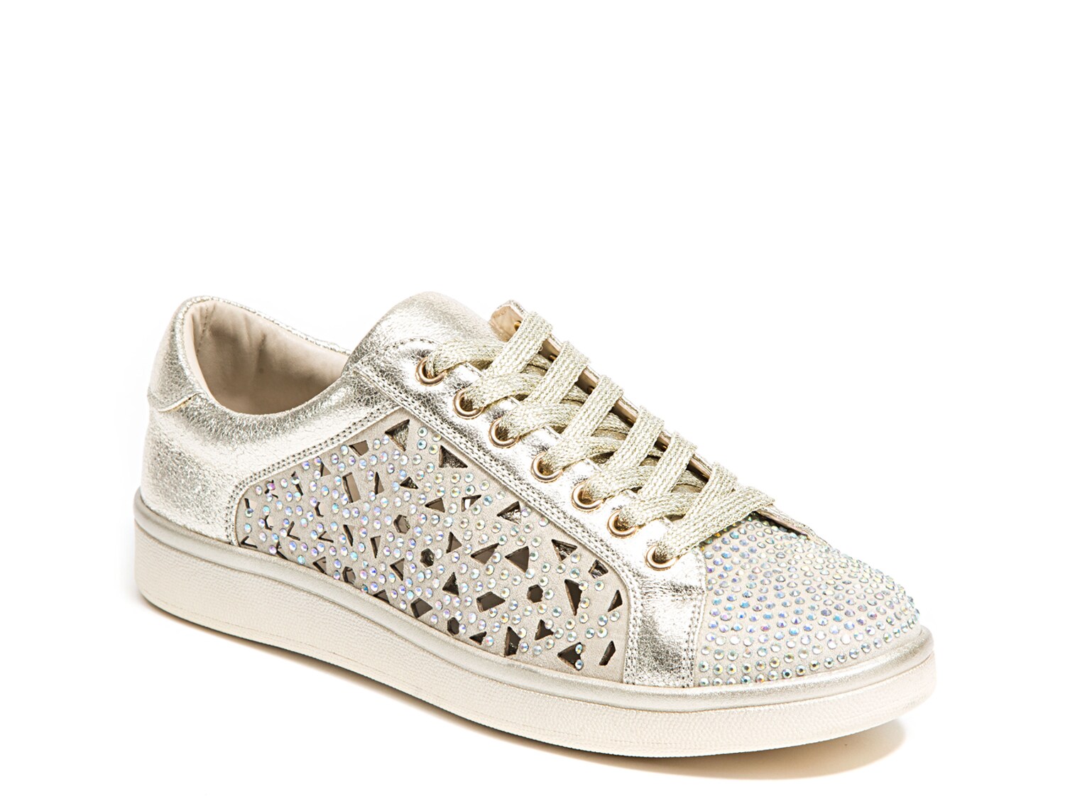 Lady Couture Paris sneakers, gold metallic