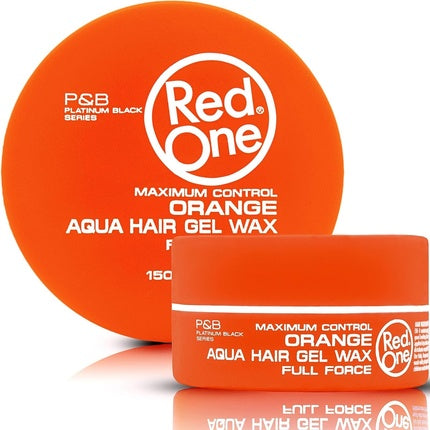 Hair gel-wax Red One Full Force Aqua, orange, 150 ml, Redone