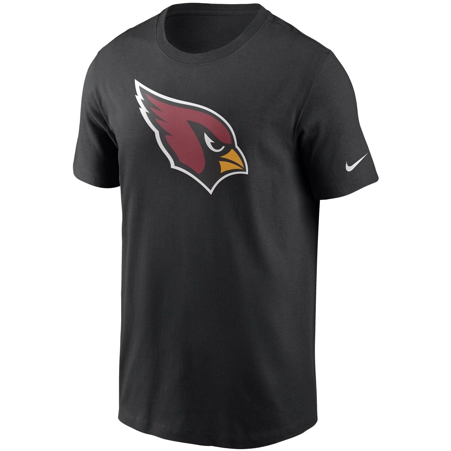 Men's Arizona Cardinals Primary Nike Logo T-Shirt in Black