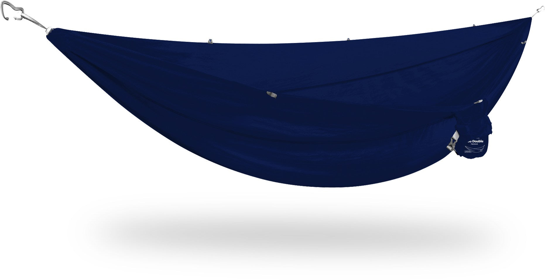 Double Roo Hammock made from Kammok recycled materials, blue