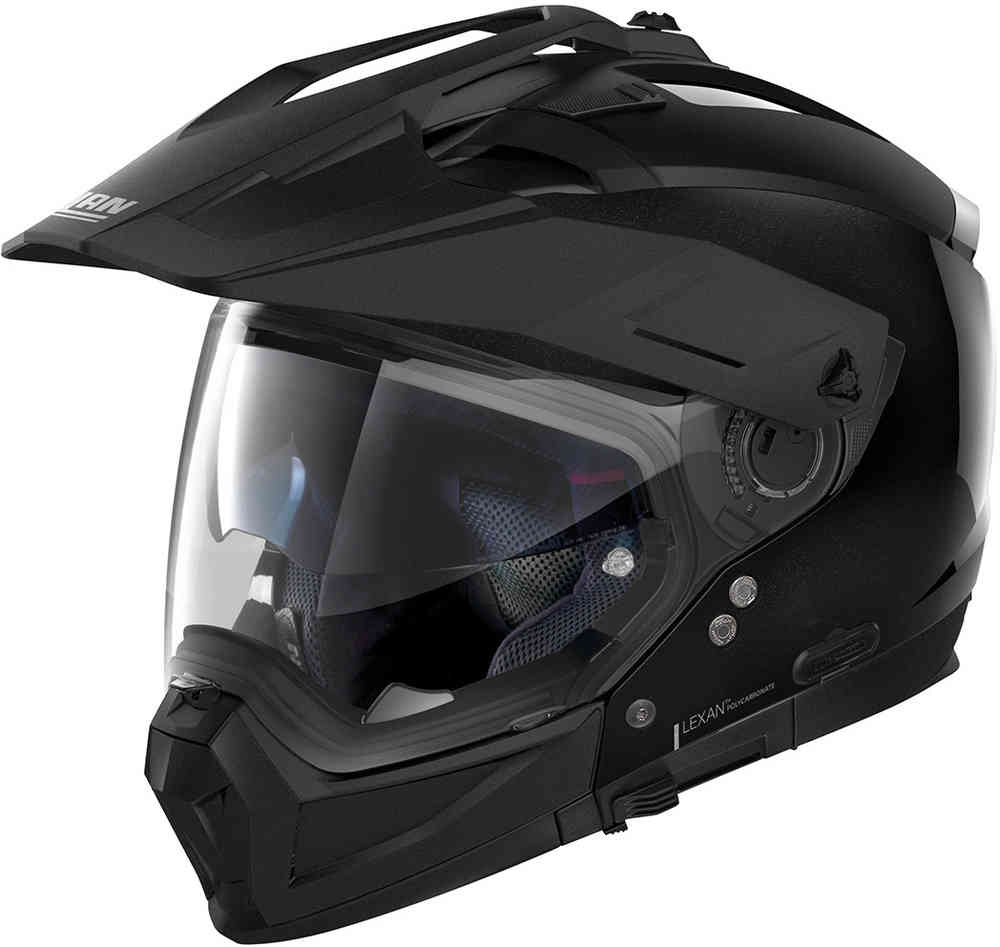 N70-2 X Special N-Com Nolan Helmet, Metallic Black