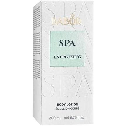 Spa Energizing Body Lotion Refreshing body lotion with the aroma of fresh apple, rosemary eucalyptus and lavender, 200 ml, Babor