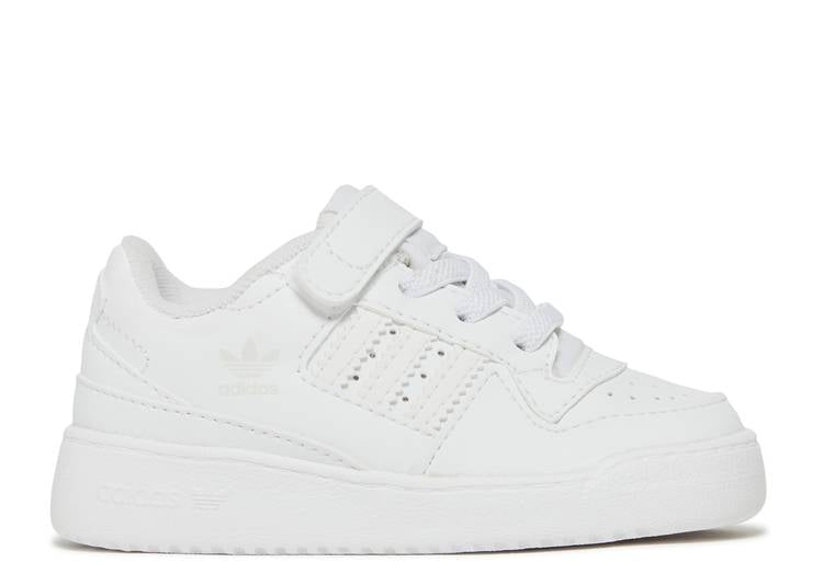 Adidas FORUM LOW J 'TRIPLE WHITE' sneakers, white