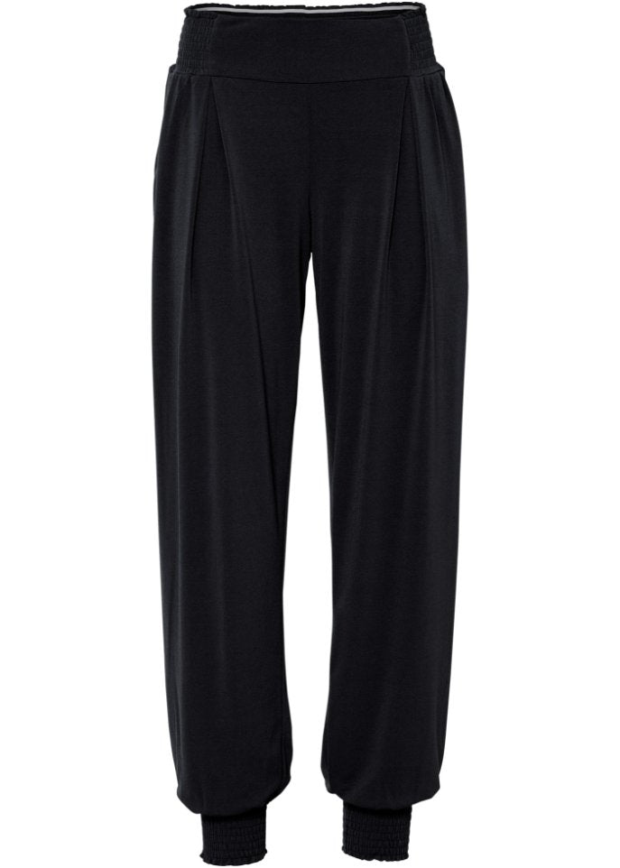 Bodyflirt pull-on trousers, black