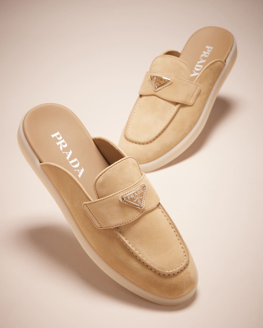 Prada Suede Casual Loafers