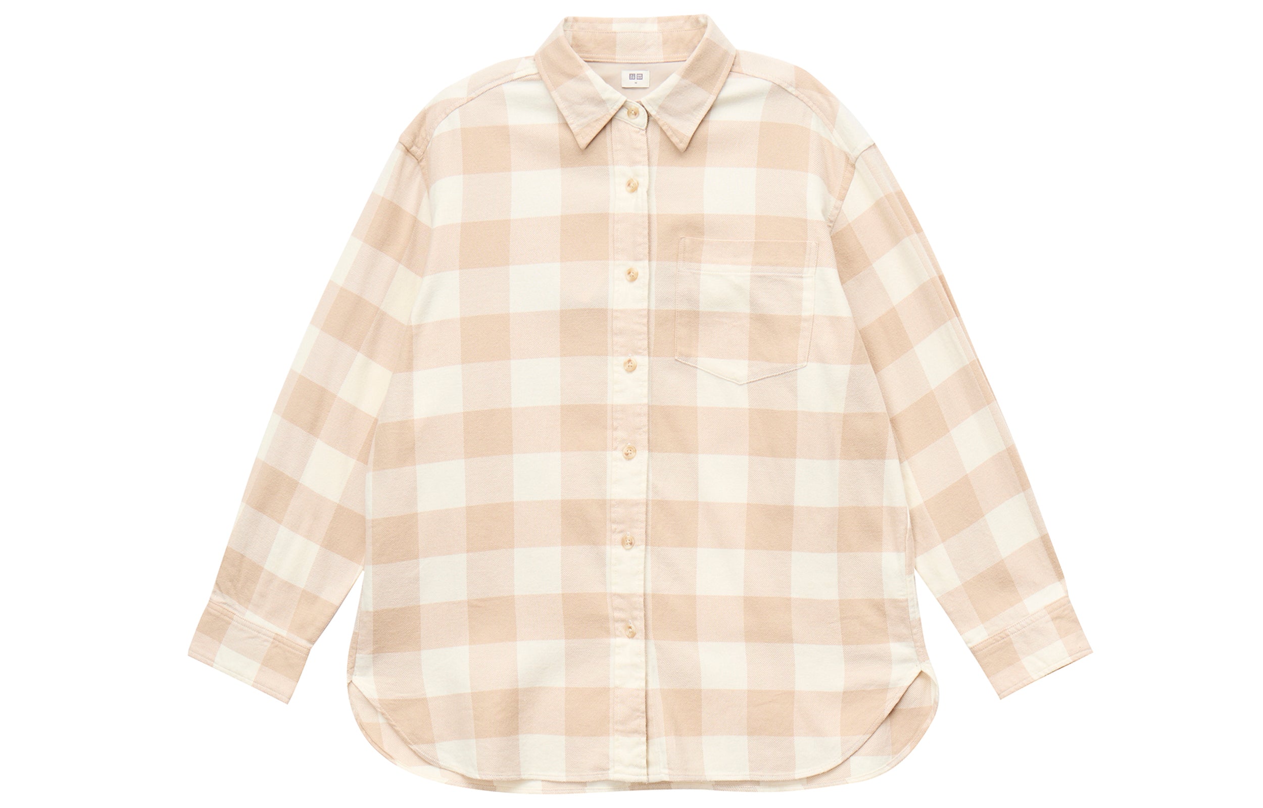 Women's milky white shirt Uniqlo