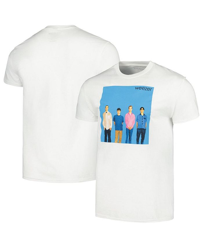 Weezer Manhead Merch Men's White T-Shirt, White