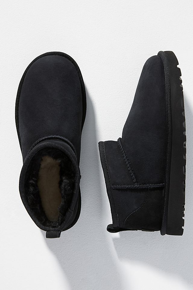 UGG Classic Ultra Mini Boots, Black