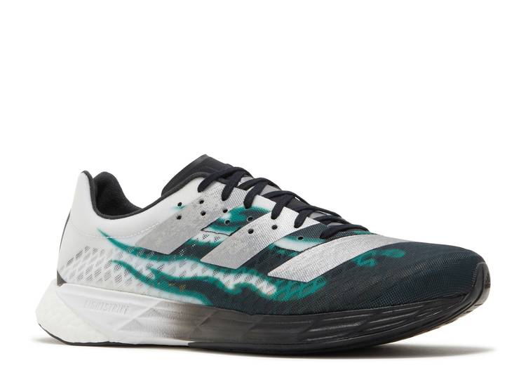 Adidas ADIZERO PRO BM 'RUNNERS HIGH PACK - GREEN FLAME' sneakers, white