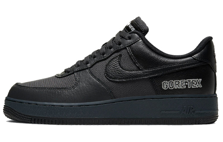 Nike Air Force 1 Low Gore-Tex Sneakers, Black