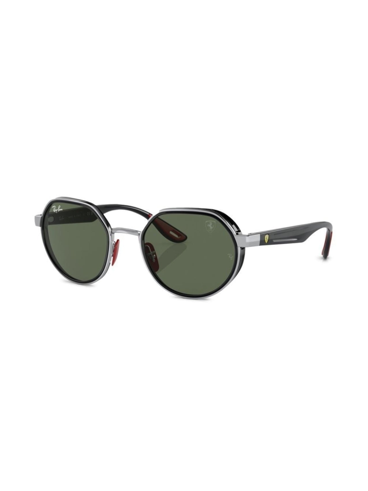 Scuderia Ferrari Collaboration Sunglasses Ray-Ban Silver