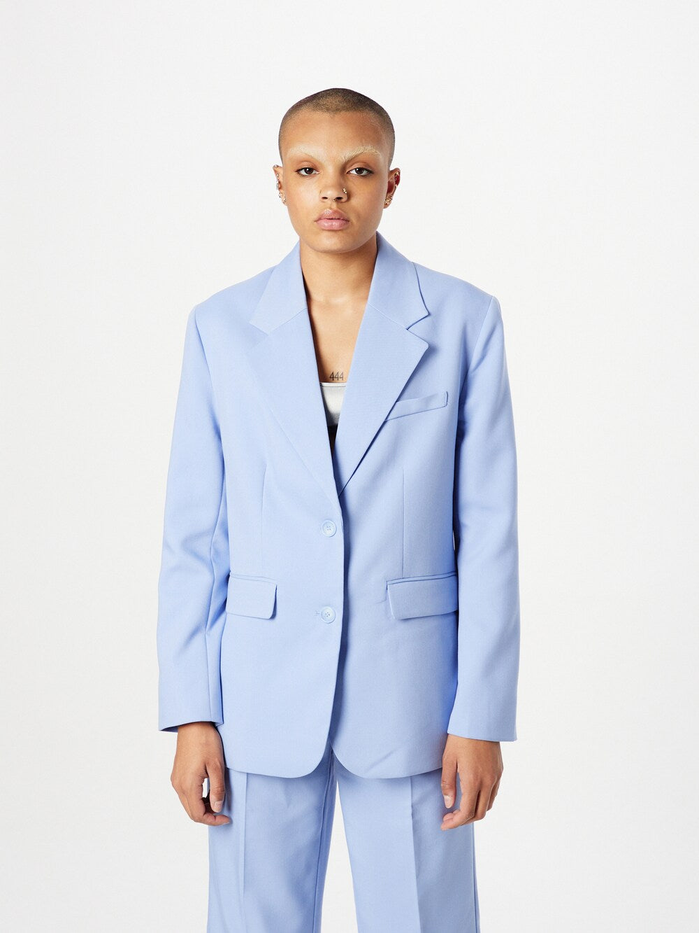 Blazer Gina Tricot Tammie, blue sky