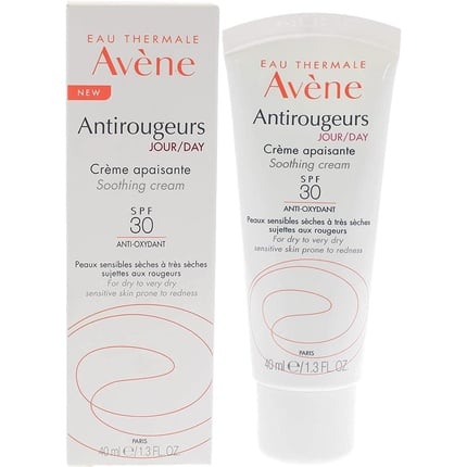 Antirougeurs Day Cream Spf30 Moisturizing Cream for Skin Prone to Redness, 40 ml Avene