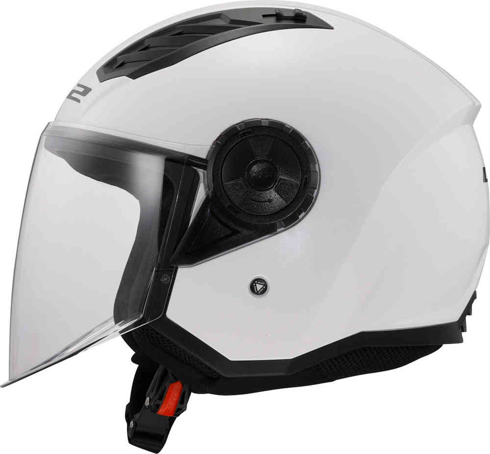 OF616 Airflow II Solid Jet LS2 Helmet, white