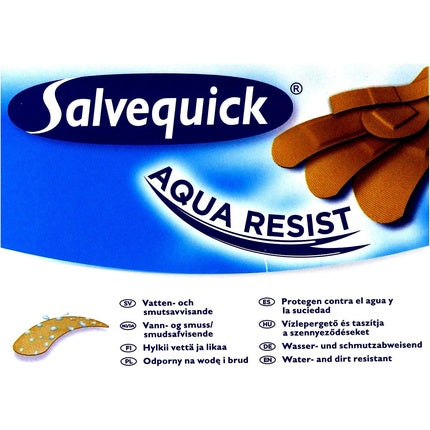 Waterproof plasters Aqua Resist, 40 pcs., Salvequick