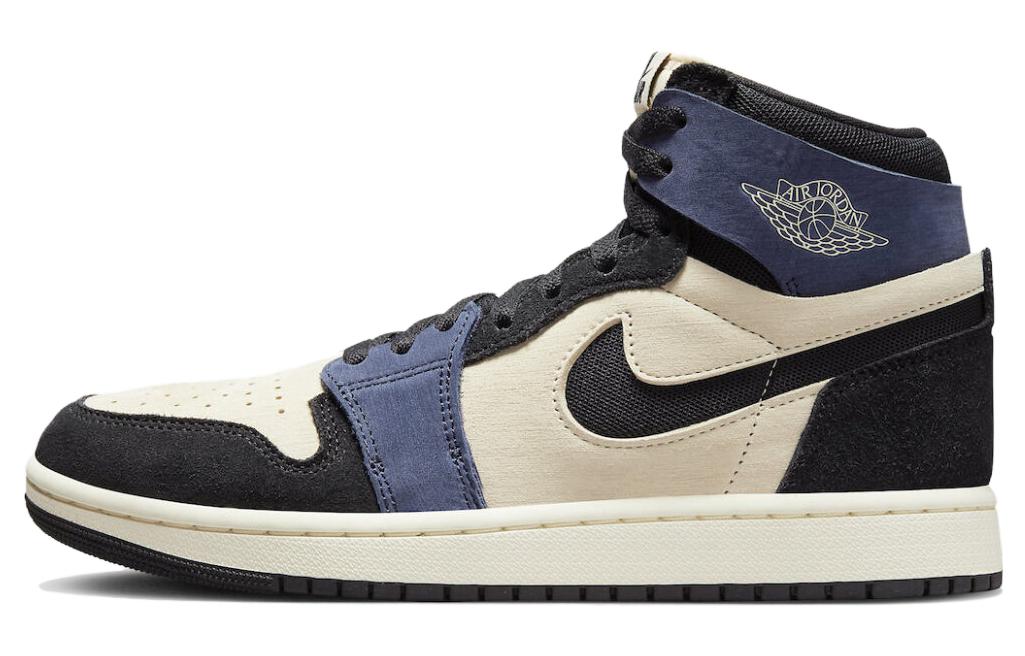 Jordan 1 High Zoom Air CMFT 2 Muslin Blackened Blue