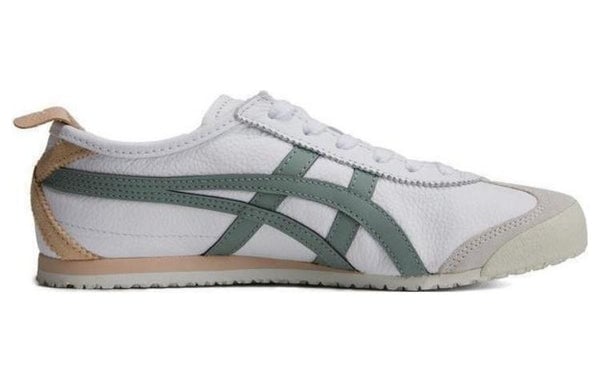 حذاء رياضي (WMNS) Onitsuka Tiger MEXICO 66 Deluxe Shoes 'White Slate Grey'، أبيض