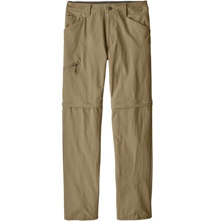 Patagonia Men's Quandary Convertible Pants, Classic Tan