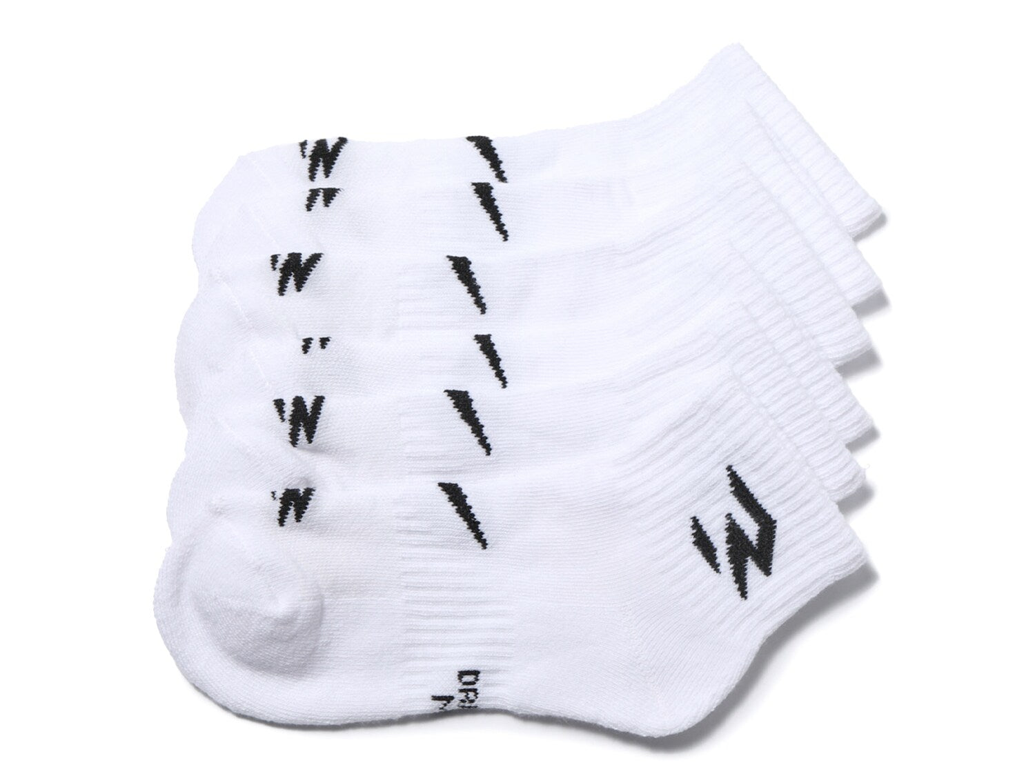 Nike x Russell Wilson Ankle Socks 6 Pieces, White