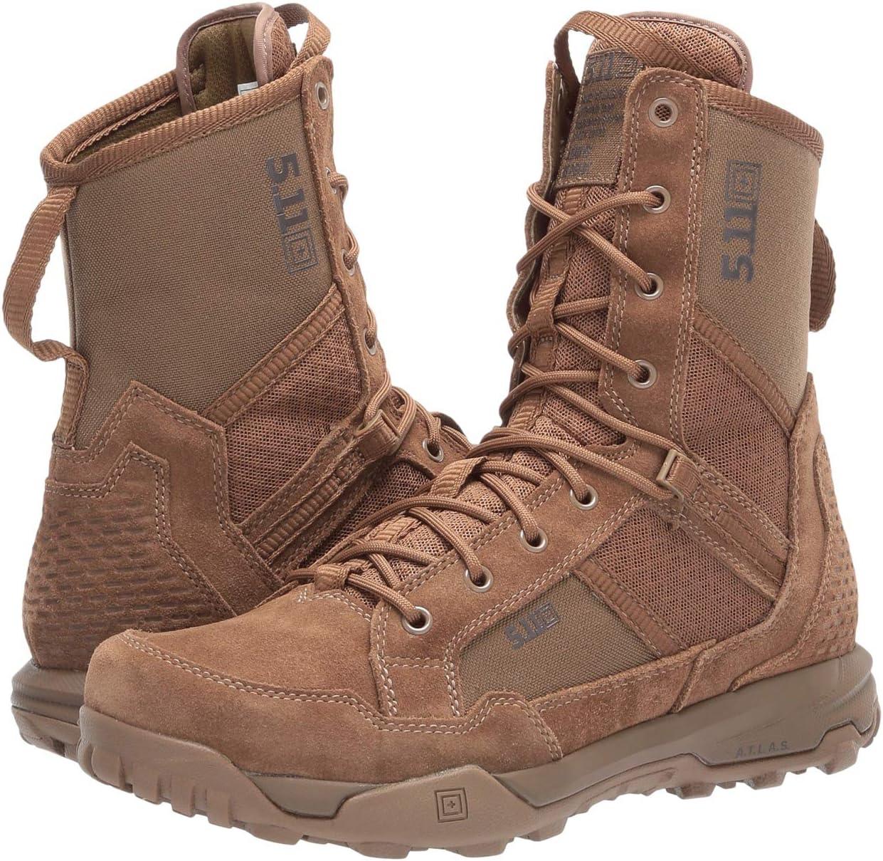 Work shoes A/T 8" Boot 5.11 Tactical, color Dark Coyote