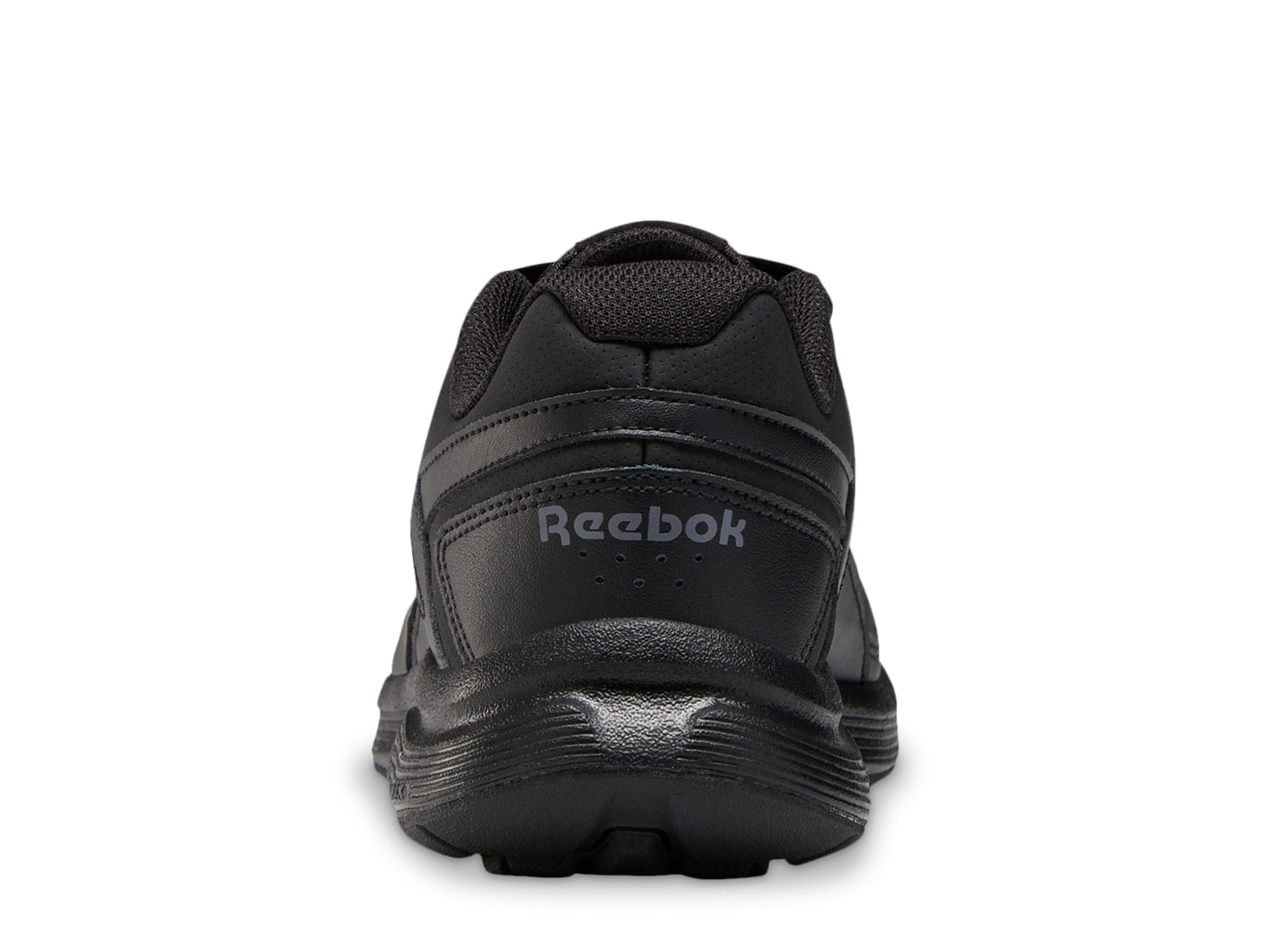 Reebok women's leather sneakers, black