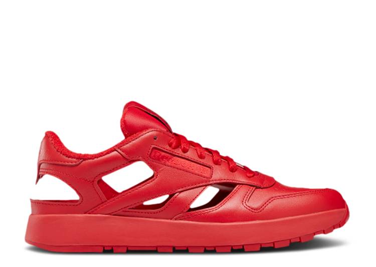 حذاء رياضي Reebok MAISON MARGIELA X CLASSIC LEATHER DQ 'VECTOR RED' باللون الأحمر