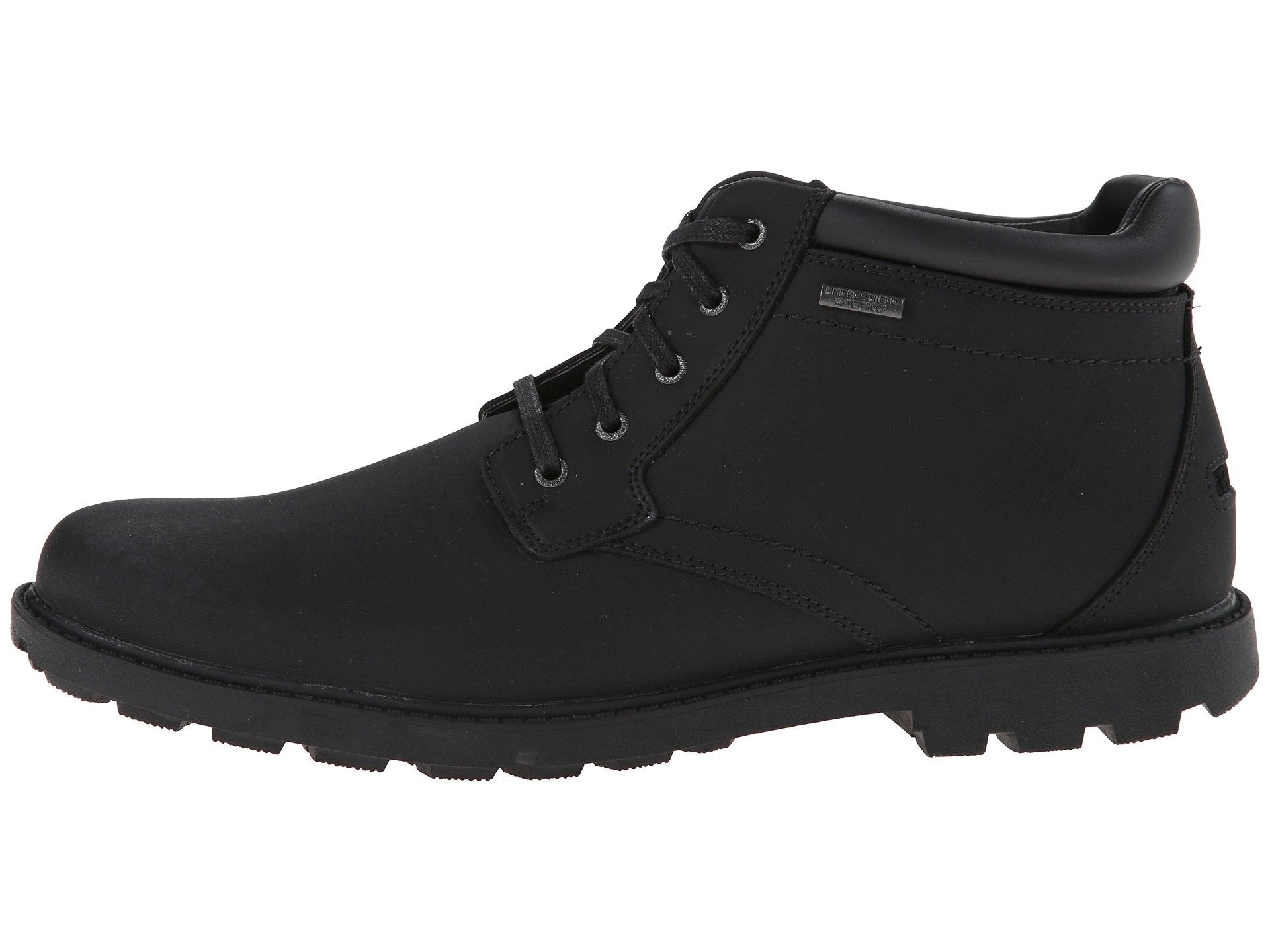 Rockport Storm Surge Water Proof Plain Toe Boot, black